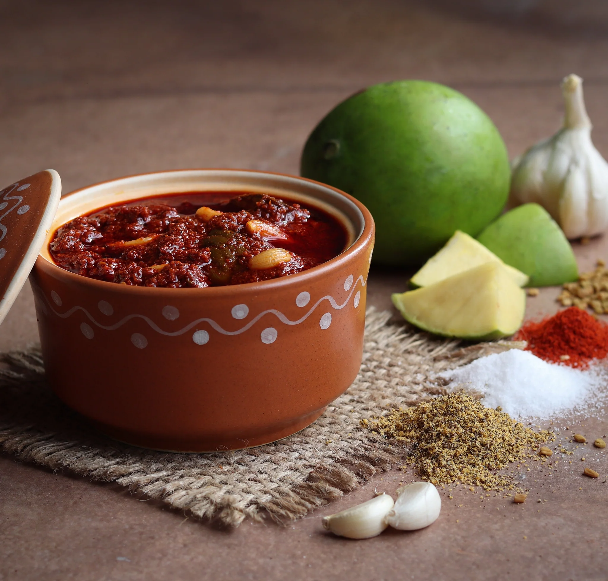 Avakaya_w_g Avakaya pickle with garlic - Image 1