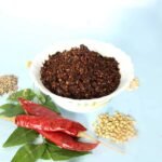 Nalla Karam with garlic